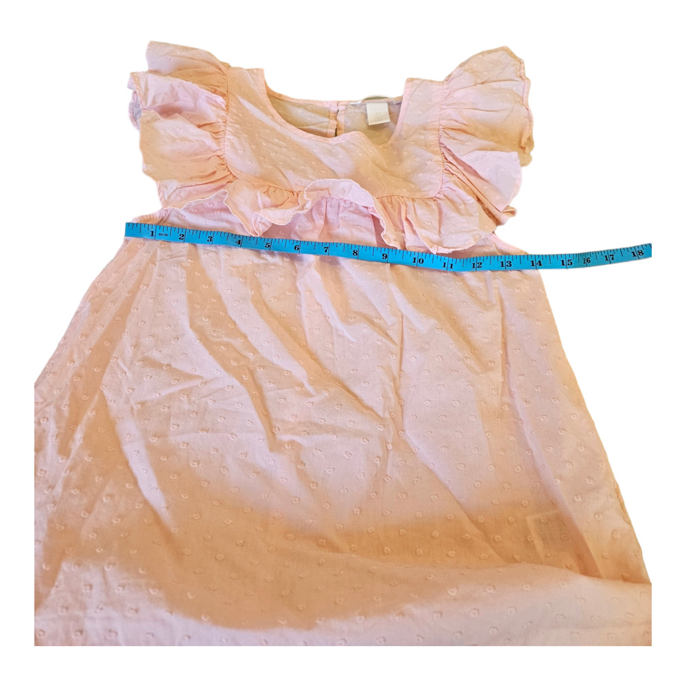 H&M Size 0 Pink Ruffle Shirt - Picture 5 of 6